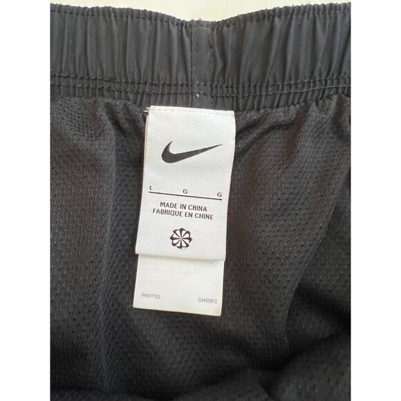 Nike Swim Voyage Cargo Woven Shorts Men's Size L NESSF453 001 Black New - Picture 16 of 16